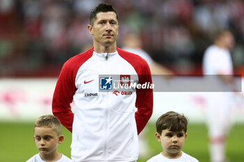 2023-06-16 - Robert Lewandowski of Poland during the International Friendly Football match between Poland and Germany on June 16, 2023 at PGE Narodowy in Warsaw, Poland - FOOTBALL - FRIENDLY GAME - POLAND V GERMANY - FRIENDLY MATCH - SOCCER