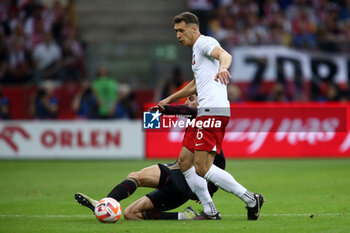 2023-06-16 - Krystian Bielik of Poland during the International Friendly Football match between Poland and Germany on June 16, 2023 at PGE Narodowy in Warsaw, Poland - FOOTBALL - FRIENDLY GAME - POLAND V GERMANY - FRIENDLY MATCH - SOCCER