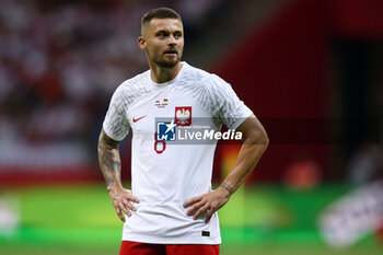 2023-06-16 - Karol Linetty of Poland during the International Friendly Football match between Poland and Germany on June 16, 2023 at PGE Narodowy in Warsaw, Poland - FOOTBALL - FRIENDLY GAME - POLAND V GERMANY - FRIENDLY MATCH - SOCCER