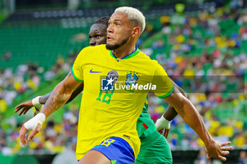 2023-06-20 - Joelinton of Brazil during the International Friendly Football match between Brazil and Senegal on June 20, 2023 at Jose Alvalade stadium in Lisbon, Portugal - FOOTBALL - FRIENDLY GAME - BRAZIL V SENEGAL - FRIENDLY MATCH - SOCCER