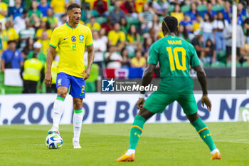2023-06-20 - Danilo of Brazil during the International Friendly Football match between Brazil and Senegal on June 20, 2023 at Jose Alvalade stadium in Lisbon, Portugal - FOOTBALL - FRIENDLY GAME - BRAZIL V SENEGAL - FRIENDLY MATCH - SOCCER
