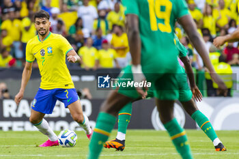 2023-06-20 - Lucas Paqueta of Brazil during the International Friendly Football match between Brazil and Senegal on June 20, 2023 at Jose Alvalade stadium in Lisbon, Portugal - FOOTBALL - FRIENDLY GAME - BRAZIL V SENEGAL - FRIENDLY MATCH - SOCCER