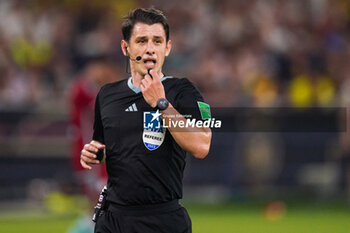 2023-06-20 - Referee Halil Umut Meler of Turkey during the International Friendly football match between Germany and Colombia on June 20, 2023 at the Veltins-Arena in Gelsenkirchen, Germany - FOOTBALL - FRIENDLY GAME - GERMANY V COLOMBIA - FRIENDLY MATCH - SOCCER