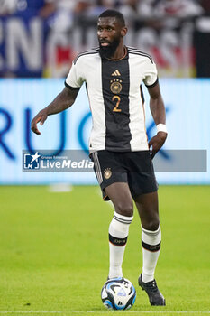 2023-06-20 - Antonio Rudiger of Germany during the International Friendly football match between Germany and Colombia on June 20, 2023 at the Veltins-Arena in Gelsenkirchen, Germany - FOOTBALL - FRIENDLY GAME - GERMANY V COLOMBIA - FRIENDLY MATCH - SOCCER