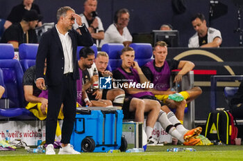 2023-06-20 - Head Coach Hans Dieter Flick of Germany during the International Friendly football match between Germany and Colombia on June 20, 2023 at the Veltins-Arena in Gelsenkirchen, Germany - FOOTBALL - FRIENDLY GAME - GERMANY V COLOMBIA - FRIENDLY MATCH - SOCCER