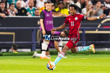 2023-06-20 - Juan Cuadrado of Colombia during the International Friendly football match between Germany and Colombia on June 20, 2023 at the Veltins-Arena in Gelsenkirchen, Germany - FOOTBALL - FRIENDLY GAME - GERMANY V COLOMBIA - FRIENDLY MATCH - SOCCER