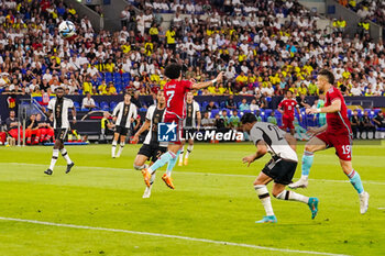 2023-06-20 - Luis Diaz of Colombia scoring a goal during the International Friendly football match between Germany and Colombia on June 20, 2023 at the Veltins-Arena in Gelsenkirchen, Germany - FOOTBALL - FRIENDLY GAME - GERMANY V COLOMBIA - FRIENDLY MATCH - SOCCER