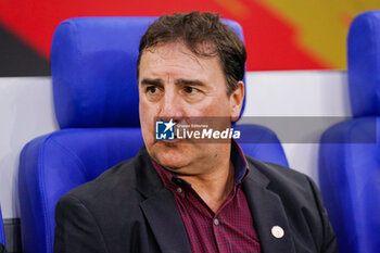 2023-06-20 - Head Coach Nestor Lorenzo of Colombia during the International Friendly football match between Germany and Colombia on June 20, 2023 at the Veltins-Arena in Gelsenkirchen, Germany - FOOTBALL - FRIENDLY GAME - GERMANY V COLOMBIA - FRIENDLY MATCH - SOCCER