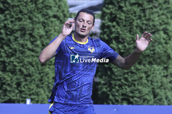2023-07-20 - Milan Djuric of Hellas Verona FC during training pre Hellas Verona vs Top 22 Verona, 2° frendly match pre season Serie A Tim 2023-24, at stadio Intercomunale di Mezzano (TN), Italy, on July 20, 2023. - VERONA VS TOP 22 VERONA - FRIENDLY MATCH - SOCCER