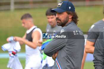 2023-07-16 - Andrea Pirlo first match coach Sampdoria friendly match Sampdoria Valtellina in Livigno - SAMPDORIA VS RAPPRESENTATIVA VALTELLINA - FRIENDLY MATCH - SOCCER
