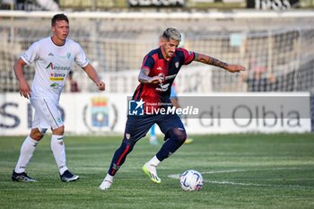 2023-07-21 - Deiola of Cagliari Calcio - OLBIA VS CAGLIARI - FRIENDLY MATCH - SOCCER
