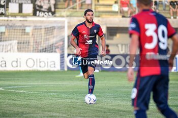 2023-07-21 - Alberto Dossena of Cagliari Calcio - OLBIA VS CAGLIARI - FRIENDLY MATCH - SOCCER