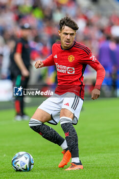 2023-07-19 - Marc Jurado of Manchester United during the pre-season friendly football match between Manchester United and Olympique Lyonnais (Lyon) on 19 July 2023 at the Scottish Gas Murrayfield Stadium in Edinburgh, Scotland - FOOTBALL - FRIENDLY GAME - MANCHESTER UNITED V LYON - FRIENDLY MATCH - SOCCER