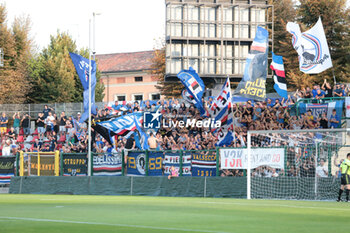 2023-07-30 - Uc Sampdoria supporters during pre-season friendly game between Us Alessandria and Uc Sampdoria on 30 July 2023 at Stage Moccagatta, Alessandria, Italy Photo Nderim Kaceli - US ALESSANDRIA VS UC SAMPDORIA - FRIENDLY MATCH - SOCCER