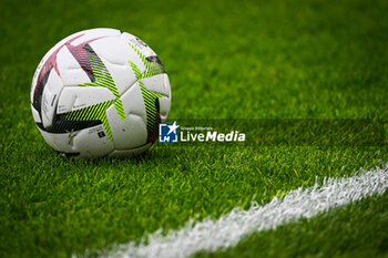 2023-08-02 - Illustration of the Kipsta match ball during the pre-season friendly football match between RC Lens and Torino FC on August 2, 2023 at Bollaert-Delelis stadium in Lens, France - FOOTBALL - FRIENDLY GAME - LENS V TORINO - FRIENDLY MATCH - SOCCER