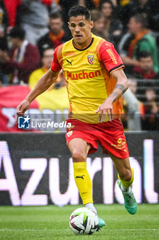 2023-08-02 - Florian SOTOCA of Lens during the pre-season friendly football match between RC Lens and Torino FC on August 2, 2023 at Bollaert-Delelis stadium in Lens, France - FOOTBALL - FRIENDLY GAME - LENS V TORINO - FRIENDLY MATCH - SOCCER