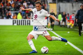 2023-08-02 - Mergim VOJVODA of Torino during the pre-season friendly football match between RC Lens and Torino FC on August 2, 2023 at Bollaert-Delelis stadium in Lens, France - FOOTBALL - FRIENDLY GAME - LENS V TORINO - FRIENDLY MATCH - SOCCER