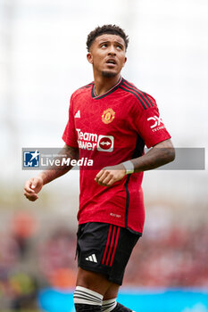 2023-08-06 - Jadon Sancho of Manchester United during the pre-season friendly football match between Manchester United and Athletic Club on August 6, 2023 at Aviva Stadium in Dublin, Ireland - FOOTBALL - FRIENDLY GAME - MANCHESTER UNITED V ATHLETIC CLUB - FRIENDLY MATCH - SOCCER