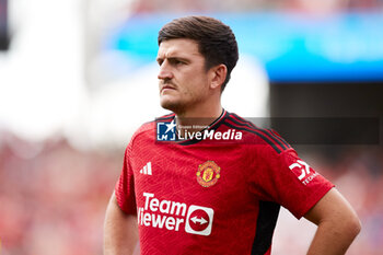 2023-08-06 - Harry Maguire of Manchester United during the pre-season friendly football match between Manchester United and Athletic Club on August 6, 2023 at Aviva Stadium in Dublin, Ireland - FOOTBALL - FRIENDLY GAME - MANCHESTER UNITED V ATHLETIC CLUB - FRIENDLY MATCH - SOCCER
