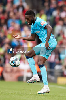 2023-08-06 - Inaki Williams of Athletic Club during the pre-season friendly football match between Manchester United and Athletic Club on August 6, 2023 at Aviva Stadium in Dublin, Ireland - FOOTBALL - FRIENDLY GAME - MANCHESTER UNITED V ATHLETIC CLUB - FRIENDLY MATCH - SOCCER