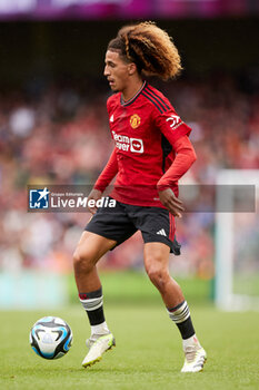 2023-08-06 - Hannibal Mejbri of Manchester United during the pre-season friendly football match between Manchester United and Athletic Club on August 6, 2023 at Aviva Stadium in Dublin, Ireland - FOOTBALL - FRIENDLY GAME - MANCHESTER UNITED V ATHLETIC CLUB - FRIENDLY MATCH - SOCCER