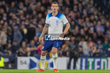 2023-09-12 - Lewis Dunk of England during the 150th Anniversary Heritage Match match between Scotland and England at The National Stadium, 12/09/2023, Hampden Park, Glasgow - FOOTBALL - FRIENDLY GAME - SCOTLAND V ENGLAND - FRIENDLY MATCH - SOCCER