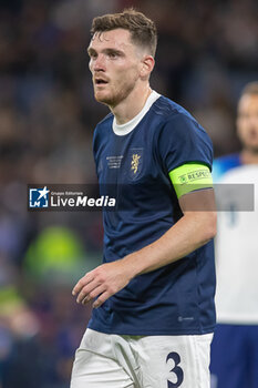 2023-09-12 - Andy Robertson of Scotland during the 150th Anniversary Heritage Match match between Scotland and England at The National Stadium, 12/09/2023, Hampden Park, Glasgow - FOOTBALL - FRIENDLY GAME - SCOTLAND V ENGLAND - FRIENDLY MATCH - SOCCER