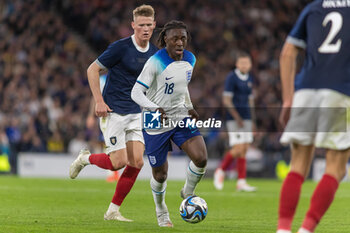 2023-09-12 - Eberechi Eze of England during the 150th Anniversary Heritage Match match between Scotland and England at The National Stadium, 12/09/2023, Hampden Park, Glasgow - FOOTBALL - FRIENDLY GAME - SCOTLAND V ENGLAND - FRIENDLY MATCH - SOCCER