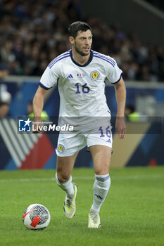2023-10-17 - Scott McKenna of Scotland during the International Friendly football match between France and Scotland on October 17, 2023 at Stade Pierre Mauroy in Villeneuve-d'Ascq near Lille, France - FOOTBALL - FRIENDLY GAME - FRANCE V SCOTLAND - FRIENDLY MATCH - SOCCER