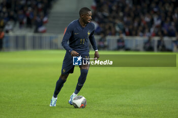 2023-10-17 - Ousmane Dembele of France during the International Friendly football match between France and Scotland on October 17, 2023 at Stade Pierre Mauroy in Villeneuve-d'Ascq near Lille, France - FOOTBALL - FRIENDLY GAME - FRANCE V SCOTLAND - FRIENDLY MATCH - SOCCER