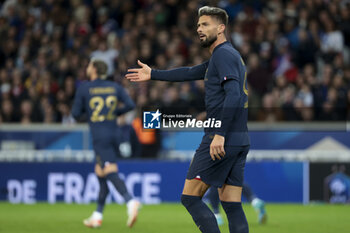2023-10-17 - Olivier Giroud of France during the International Friendly football match between France and Scotland on October 17, 2023 at Stade Pierre Mauroy in Villeneuve-d'Ascq near Lille, France - FOOTBALL - FRIENDLY GAME - FRANCE V SCOTLAND - FRIENDLY MATCH - SOCCER