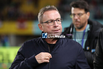 2023-11-21 - Coach Ralf Rangnick of Austria during the International Friendly football match between Austria and Germany on November 21, 2023 at Ernst Happel Stadium in Vienna, Austria - FOOTBALL - FRIENDLY GAME - AUSTRIA V GERMANY - FRIENDLY MATCH - SOCCER