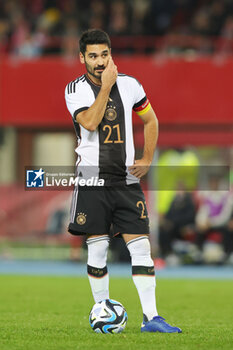 2023-11-21 - Ilkay Gündogan of Germany during the International Friendly football match between Austria and Germany on November 21, 2023 at Ernst Happel Stadium in Vienna, Austria - FOOTBALL - FRIENDLY GAME - AUSTRIA V GERMANY - FRIENDLY MATCH - SOCCER