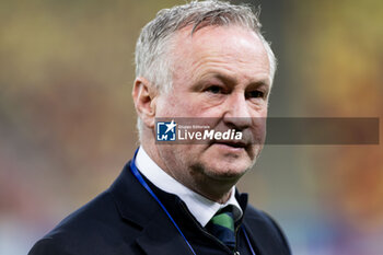 2023-12-11 - Northern Ireland Manager, Michael O'Neill during the International Friendly football match between Romania and Northern Ireland on March 22, 2024 at Arena Nationala in Bucharest, Romania - FOOTBALL - FRIENDLY GAME - ROMANIA V NORTHERN IRELAND - FRIENDLY MATCH - SOCCER