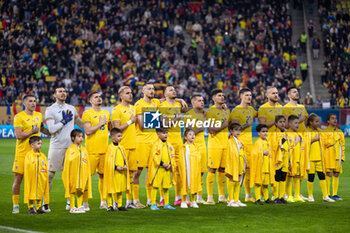 2023-12-11 - Romania squad during the International Friendly football match between Romania and Northern Ireland on March 22, 2024 at Arena Nationala in Bucharest, Romania - FOOTBALL - FRIENDLY GAME - ROMANIA V NORTHERN IRELAND - FRIENDLY MATCH - SOCCER