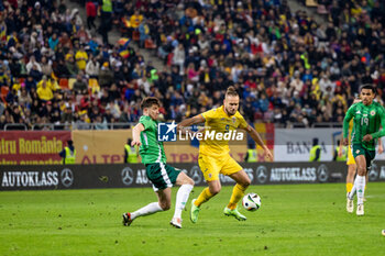 2023-12-11 - George Puscas of Romania during the International Friendly football match between Romania and Northern Ireland on March 22, 2024 at Arena Nationala in Bucharest, Romania - FOOTBALL - FRIENDLY GAME - ROMANIA V NORTHERN IRELAND - FRIENDLY MATCH - SOCCER