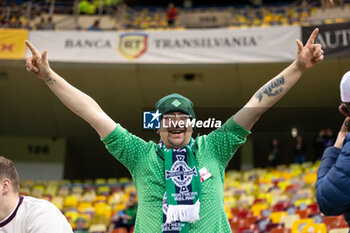 2023-12-11 - Northern Ireland fan during the International Friendly football match between Romania and Northern Ireland on March 22, 2024 at Arena Nationala in Bucharest, Romania - FOOTBALL - FRIENDLY GAME - ROMANIA V NORTHERN IRELAND - FRIENDLY MATCH - SOCCER