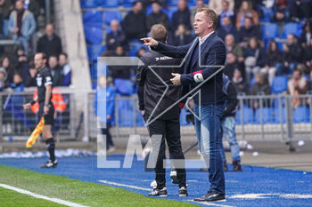 2023-04-16 - Coach Wouter Vrancken of KRC Genk during the Belgian championship, Pro League football match between KRC Genk and RSC Anderlecht on April 16, 2023 at Cegeka Arena in Genk, Belgium - FOOTBALL - BELGIAN CHAMP - GENK V ANDERLECHT - BELGIAN PRO LEAGUE - SOCCER
