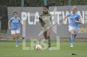 2023-01-08 - Lindsey Kimberley Thomas of A.C. Milan during Lazio Women vs Milan Women Coppa Italia Group F Stage on January 08, 2023, at Stadio Fersini in Formello (RM), Italy - LAZIO FEMMINILE VS MILAN WOMEN - WOMEN ITALIAN CUP - SOCCER