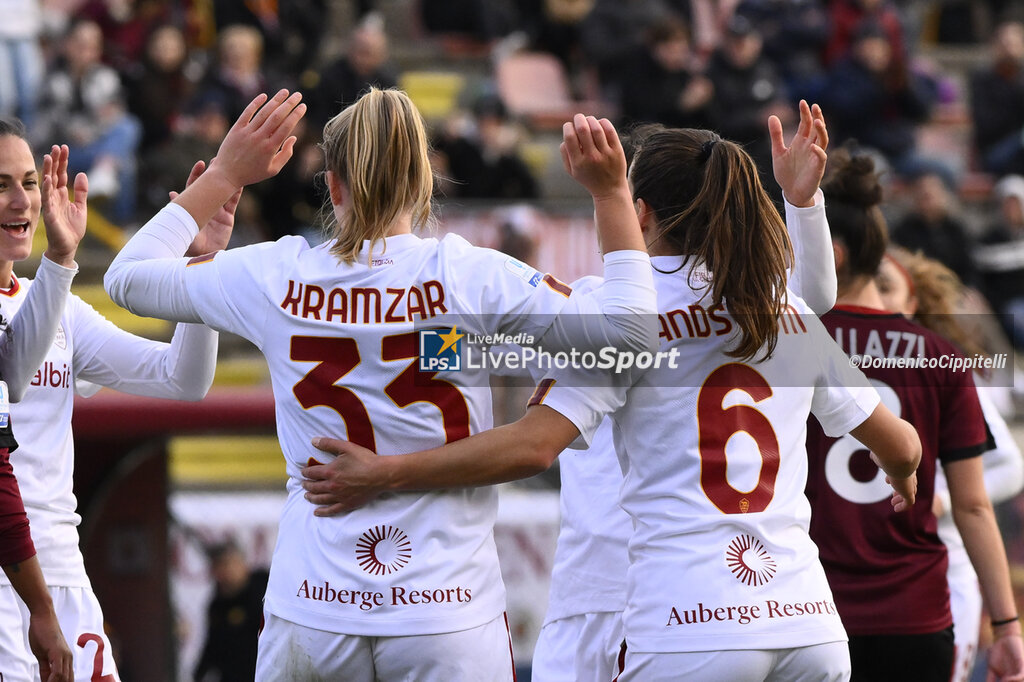 Roma Women vs Pomigliano Femminile - WOMEN ITALIAN CUP - SOCCER