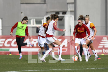 2023-02-08 - Benedetta Glionna of AS Roma Women during the second leg of the quarterfinal match of the Women's Italian Cup between A.S. Roma vs Pomigliano Calcio Donne on February 8, 2023 at Stadio Tre Fontane, Rome, Italy. - ROMA WOMEN VS POMIGLIANO FEMMINILE - WOMEN ITALIAN CUP - SOCCER