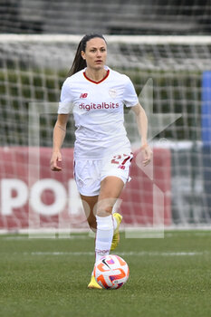 2023-02-08 - Beata Kollmats of AS Roma Women during the second leg of the quarterfinal match of the Women's Italian Cup between A.S. Roma vs Pomigliano Calcio Donne on February 8, 2023 at Stadio Tre Fontane, Rome, Italy. - ROMA WOMEN VS POMIGLIANO FEMMINILE - WOMEN ITALIAN CUP - SOCCER
