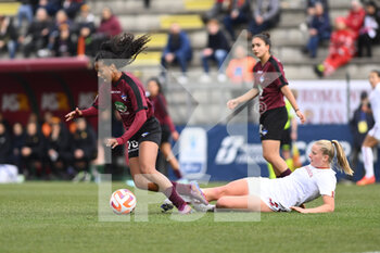 2023-02-08 - Cristina Sena Das Neves Tatiely of Pomigliano Calcio Femminile during the second leg of the quarterfinal match of the Women's Italian Cup between A.S. Roma vs Pomigliano Calcio Donne on February 8, 2023 at Stadio Tre Fontane, Rome, Italy. - ROMA WOMEN VS POMIGLIANO FEMMINILE - WOMEN ITALIAN CUP - SOCCER