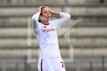 2023-02-08 - Nina Kajzba of AS Roma Women during the second leg of the quarterfinal match of the Women's Italian Cup between A.S. Roma vs Pomigliano Calcio Donne on February 8, 2023 at Stadio Tre Fontane, Rome, Italy. - ROMA WOMEN VS POMIGLIANO FEMMINILE - WOMEN ITALIAN CUP - SOCCER