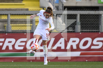 2023-02-08 - Benedetta Glionna of AS Roma Women during the second leg of the quarterfinal match of the Women's Italian Cup between A.S. Roma vs Pomigliano Calcio Donne on February 8, 2023 at Stadio Tre Fontane, Rome, Italy. - ROMA WOMEN VS POMIGLIANO FEMMINILE - WOMEN ITALIAN CUP - SOCCER