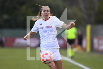 2023-02-08 - Elin Landström of AS Roma Women during the second leg of the quarterfinal match of the Women's Italian Cup between A.S. Roma vs Pomigliano Calcio Donne on February 8, 2023 at Stadio Tre Fontane, Rome, Italy. - ROMA WOMEN VS POMIGLIANO FEMMINILE - WOMEN ITALIAN CUP - SOCCER