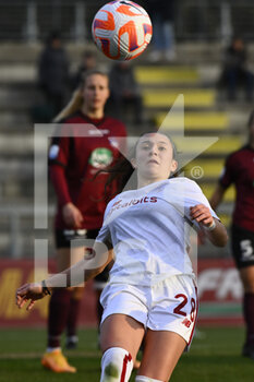 2023-02-08 - Mariagrazia Petrara of AS Roma Women during the second leg of the quarterfinal match of the Women's Italian Cup between A.S. Roma vs Pomigliano Calcio Donne on February 8, 2023 at Stadio Tre Fontane, Rome, Italy. - ROMA WOMEN VS POMIGLIANO FEMMINILE - WOMEN ITALIAN CUP - SOCCER