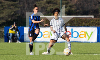 2023-03-04 - Flaminia Simonetti(Inter) and Sara Gama(Juventus) - SEMIFINAL - INTER INTERNAZIONALE VS JUVENTUS FC - WOMEN ITALIAN CUP - SOCCER