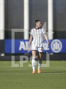 2023-03-11 - Cecilia Salvai of Juventus during the second leg of the women’s  Coppa Italia’s semifinal football math between Juventus Women and Inter Women on 11 March 2023 at Juventus Training Ground in Vinovo near Turin, Italy Photo Nderim Kaceli - JUVENTUS FC VS INTER - FC INTERNAZIONALE - WOMEN ITALIAN CUP - SOCCER
