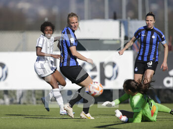 2023-03-11 - Lineth Beerensteyn of Juventus in attempt to score a goal during the second leg of the women’s  Coppa Italia’s semifinal football math between Juventus Women and Inter Women on 11 March 2023 at Juventus Training Ground in Vinovo near Turin, Italy Photo Nderim Kaceli - JUVENTUS FC VS INTER - FC INTERNAZIONALE - WOMEN ITALIAN CUP - SOCCER
